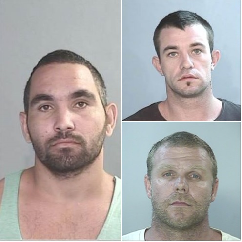 Police are appealing for public assistance to locate three men wanted in the area. Police are appealing for public assistance to locate three men wanted in the area.