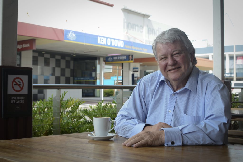 Ken O'Dowd wants Australia to have a conversation about the right to die. Ken O'Dowd wants Australia to have a conversation about the right to die.