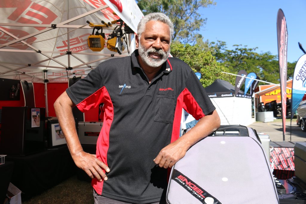 TV personality Ernie Dingo was impressed with the friendly atmosphere at the Boyne Tannum HookUp in 2015. TV personality Ernie Dingo was impressed with the friendly atmosphere at the Boyne Tannum HookUp in 2015.