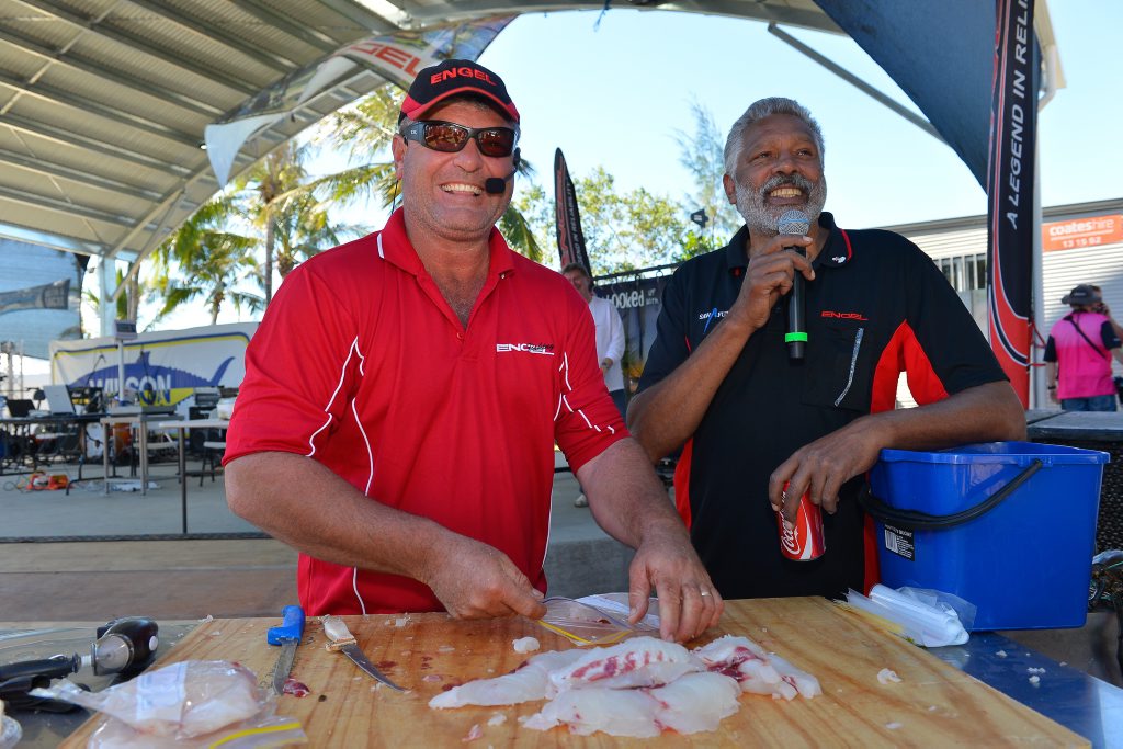 Dave Hodge and Ernie Dingo. Dave Hodge and Ernie Dingo.