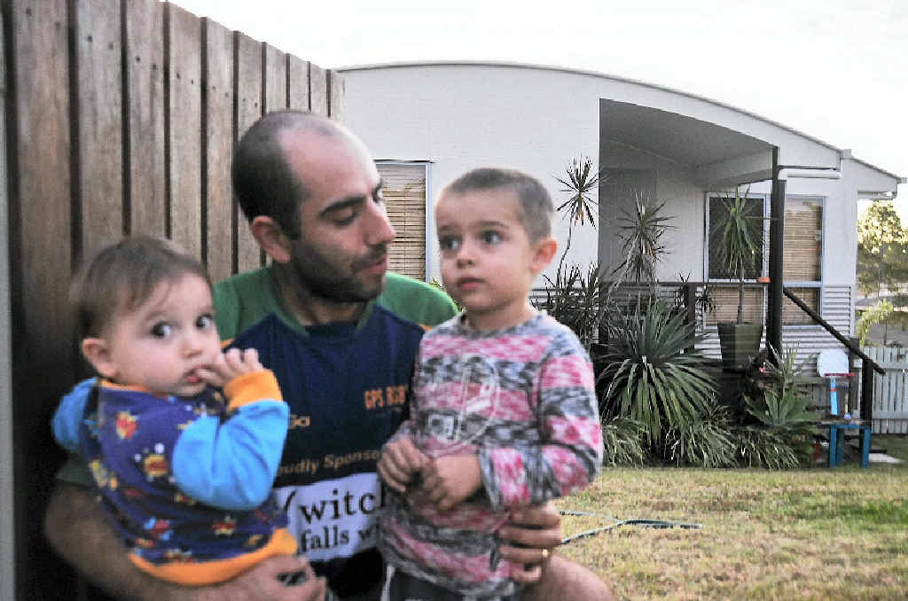 LIFESTYLE CHOICE: Glenn Galea with his sons Max, 3, and Louis, 1, stays informed about what the Gladstone property market is doing and is happy with their suburb in the Emmadale/Kirkwood area as a lifestyle choice for his family. LIFESTYLE CHOICE: Glenn Galea with his sons Max, 3, and Louis, 1, stays informed about what the Gladstone property market is doing and is happy with their suburb in the Emmadale/Kirkwood area as a lifestyle choice for his family.