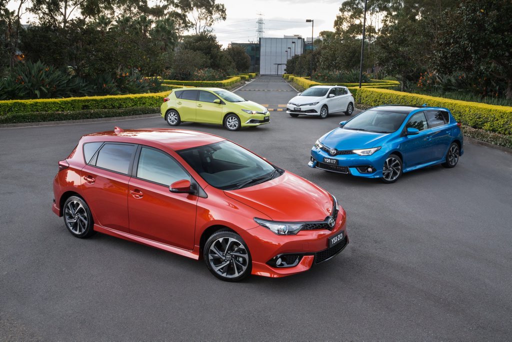 New 2015 Toyota Corolla Hatch range New 2015 Toyota Corolla Hatch range