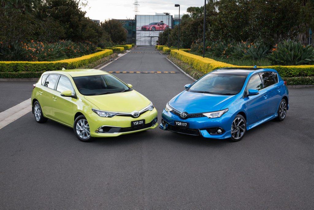 New colours include stand-out Blue Gem and Citrus for the Corolla range. New colours include stand-out Blue Gem and Citrus for the Corolla range.