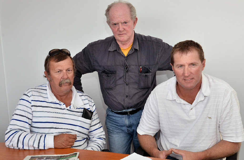 ANGER AND CONCERN: Tin Can Bay fishermen Malcolm Campbell, Joe McLeod and Mark Alexander say Queenslanders risk losing rights they have always taken for granted under fisheries management recommendations in an LNP commissioned report. ANGER AND CONCERN: Tin Can Bay fishermen Malcolm Campbell, Joe McLeod and Mark Alexander say Queenslanders risk losing rights they have always taken for granted under fisheries management recommendations in an LNP commissioned report.