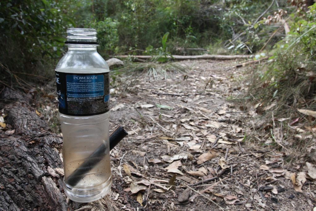 175763 Places that youth allegedly gather at in Alex Forest at Alexandra Headland for drinking and drug taking parties on Saturday and Sunday, taken on June 30, 2008. A make shift bong lies near the fire pit. NICHOLAS FALCONER / SUNSHINE COAST DAILY 175763 Places that youth allegedly gather at in Alex Forest at Alexandra Headland for drinking and drug taking parties on Saturday and Sunday, taken on June 30, 2008. A make shift bong lies near the fire pit. NICHOLAS FALCONER / SUNSHINE COAST DAILY
