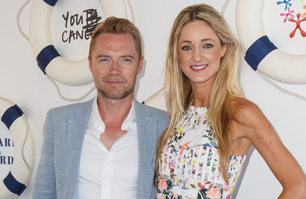 Ronan Keating and Storm Uechtritz Ronan Keating and Storm Uechtritz