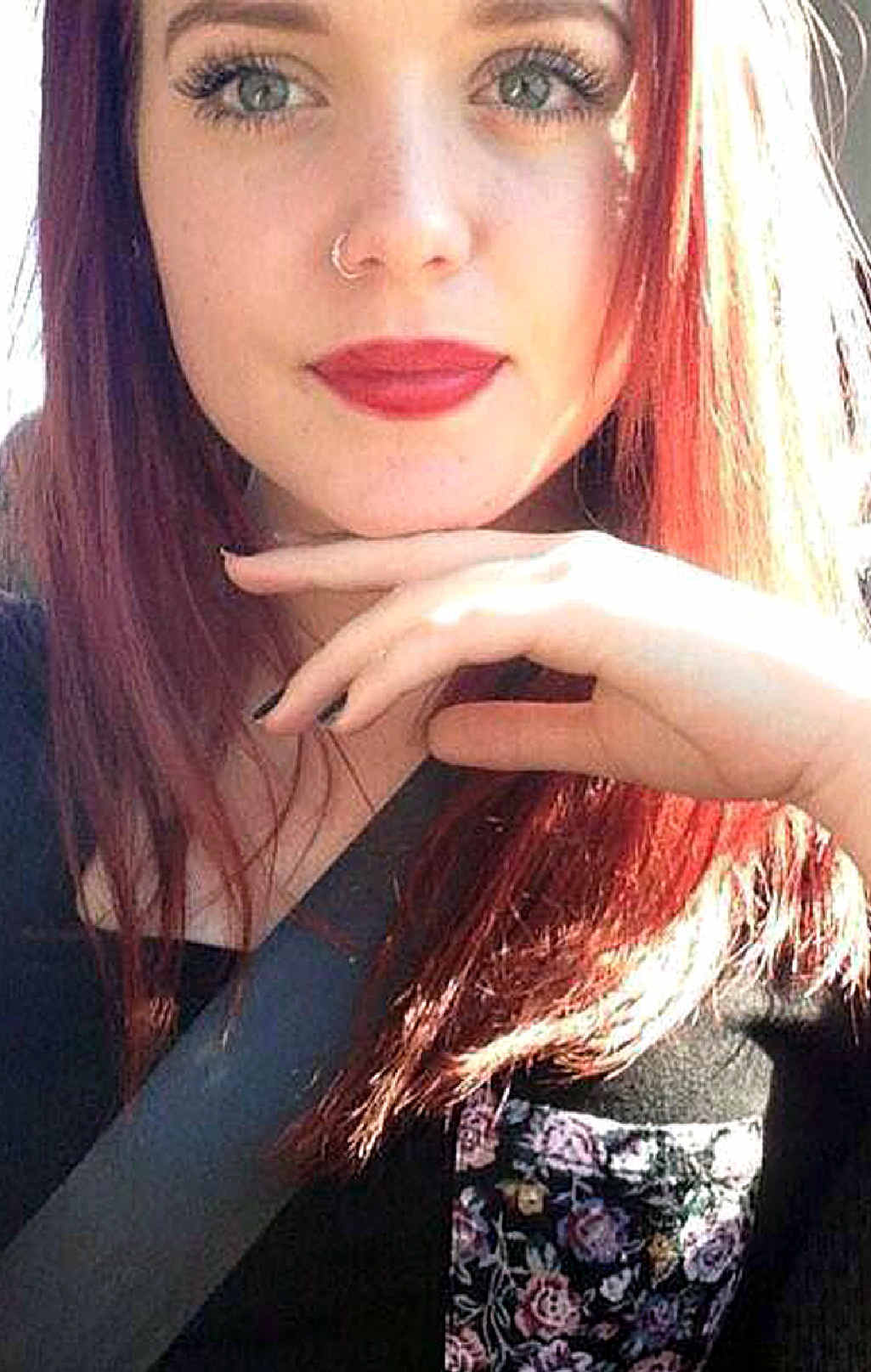 WHERE IS SHE? Clancy Ellis, 15, was last seen at Alstonville on Wednesday morning. She is of caucasian appearance, 165-170cm tall, with a thin build, blue eyes, long dyed red hair and a piercing in her right nostril. WHERE IS SHE? Clancy Ellis, 15, was last seen at Alstonville on Wednesday morning. She is of caucasian appearance, 165-170cm tall, with a thin build, blue eyes, long dyed red hair and a piercing in her right nostril.