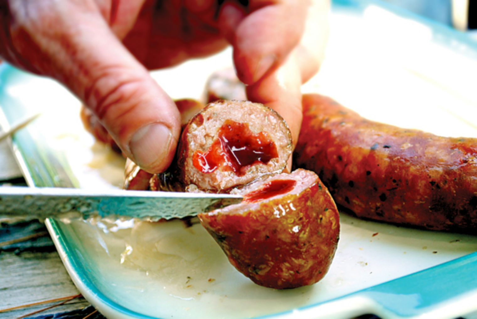 The humble dausage, created by Welsh chef Liam Bennett The humble dausage, created by Welsh chef Liam Bennett