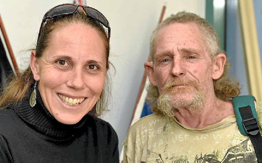FINDING A WAY: Jo Pengelly of Commonwealth mental health support group Partners in Recovery with child abuse survivor and Gympie workshop convenor John Deller. FINDING A WAY: Jo Pengelly of Commonwealth mental health support group Partners in Recovery with child abuse survivor and Gympie workshop convenor John Deller.
