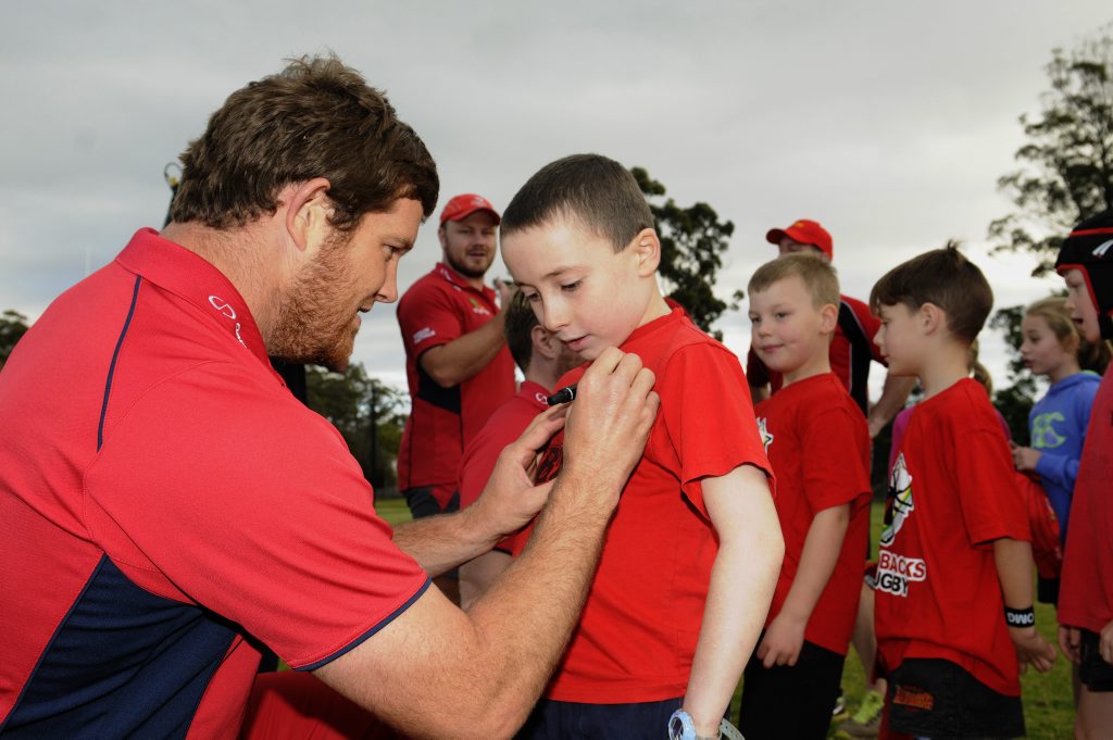 Queensland Reds players Greg Holmes Queensland Reds players Greg Holmes
