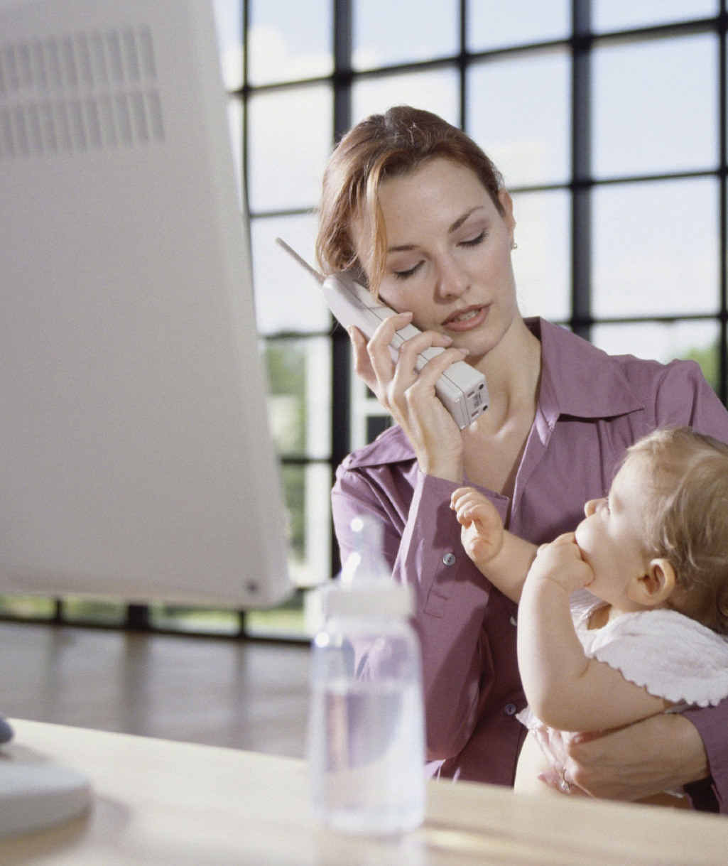 BALANCING ACT: Mothers who work part-time aren’t having fancy lunches when they are not in the office. BALANCING ACT: Mothers who work part-time aren’t having fancy lunches when they are not in the office.