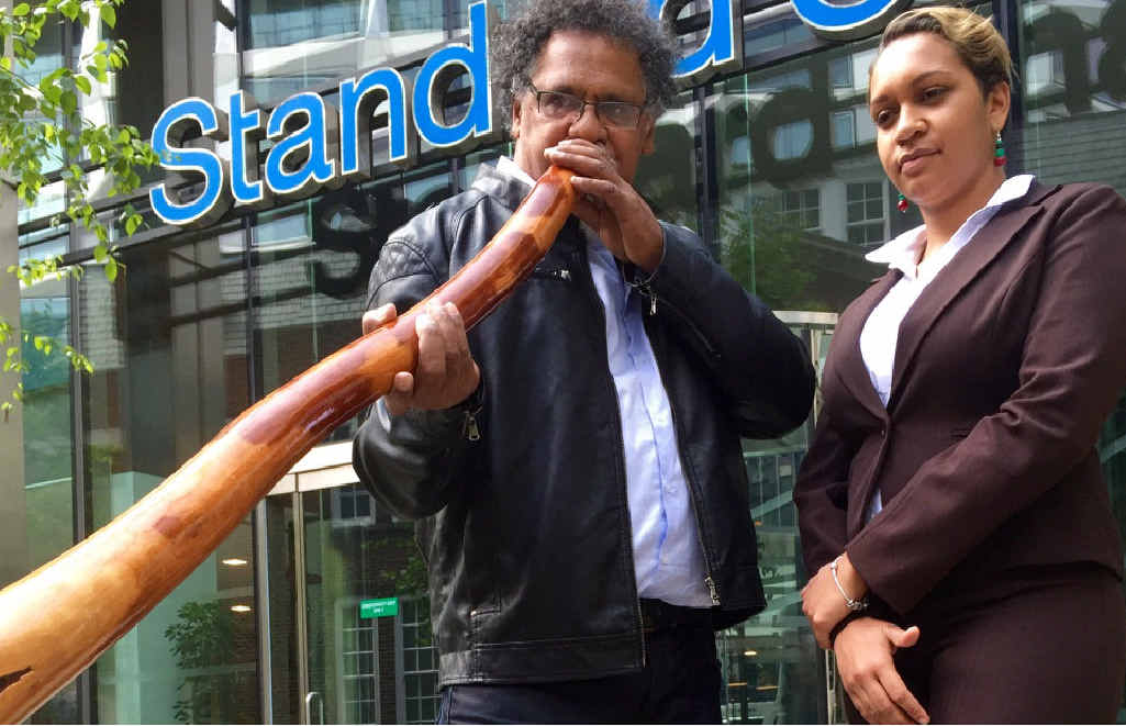 Adrian Burragubba is fighting to overturn the Native Title Tribunal's approval of the Carmichael mine. Adrian Burragubba is fighting to overturn the Native Title Tribunal's approval of the Carmichael mine.