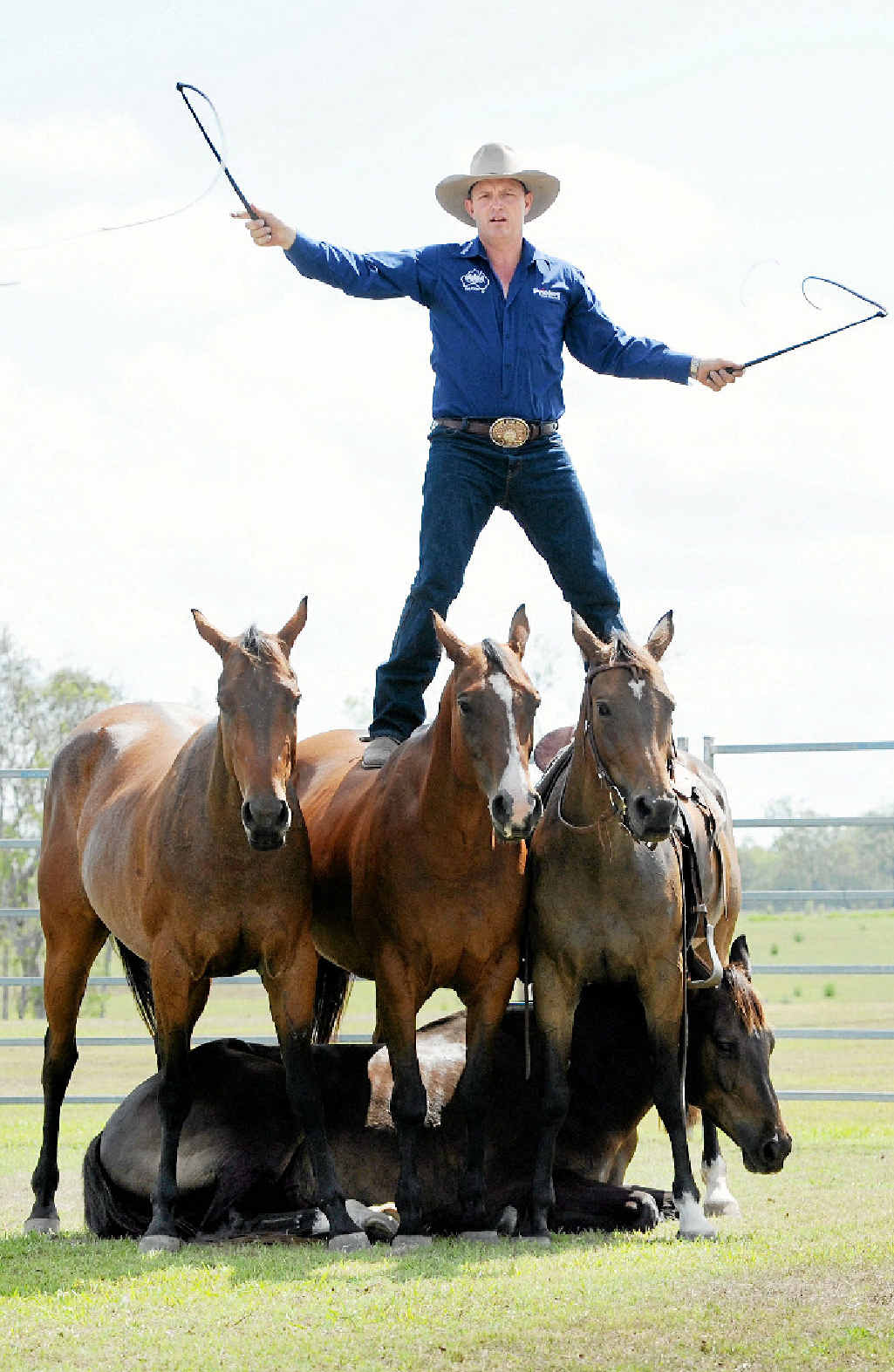 BONDED: Guy McLean’s horses have a trust in him that is unparalleled. Photo: Valerie Horton BONDED: Guy McLean’s horses have a trust in him that is unparalleled. Photo: Valerie Horton