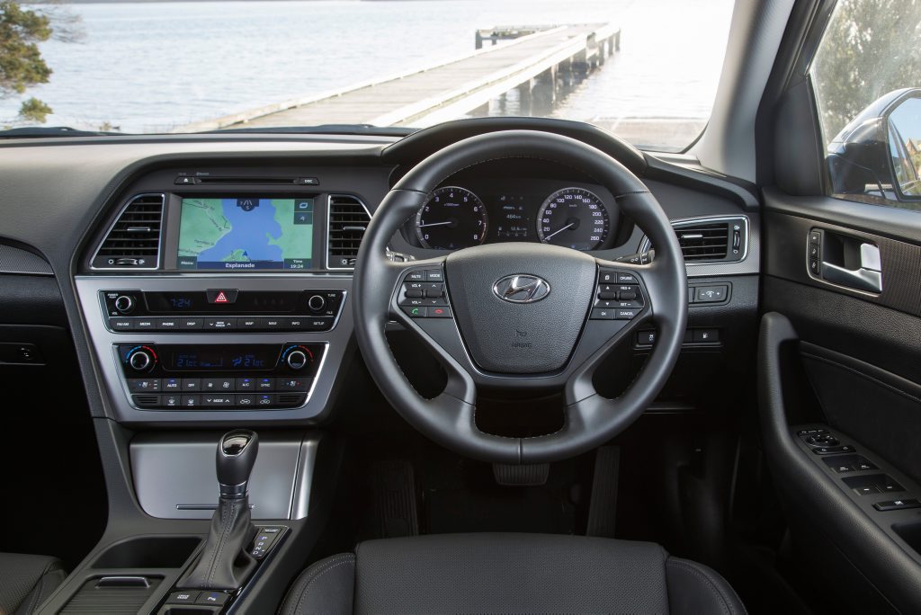 Hyundai Sonata Premium cabin. Photo: Contributed Hyundai Sonata Premium cabin. Photo: Contributed