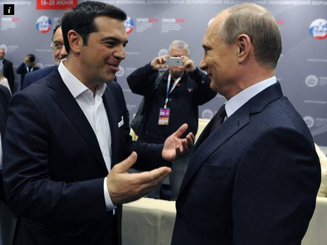 Alexis Tsipras and Vladimir Putin Alexis Tsipras and Vladimir Putin