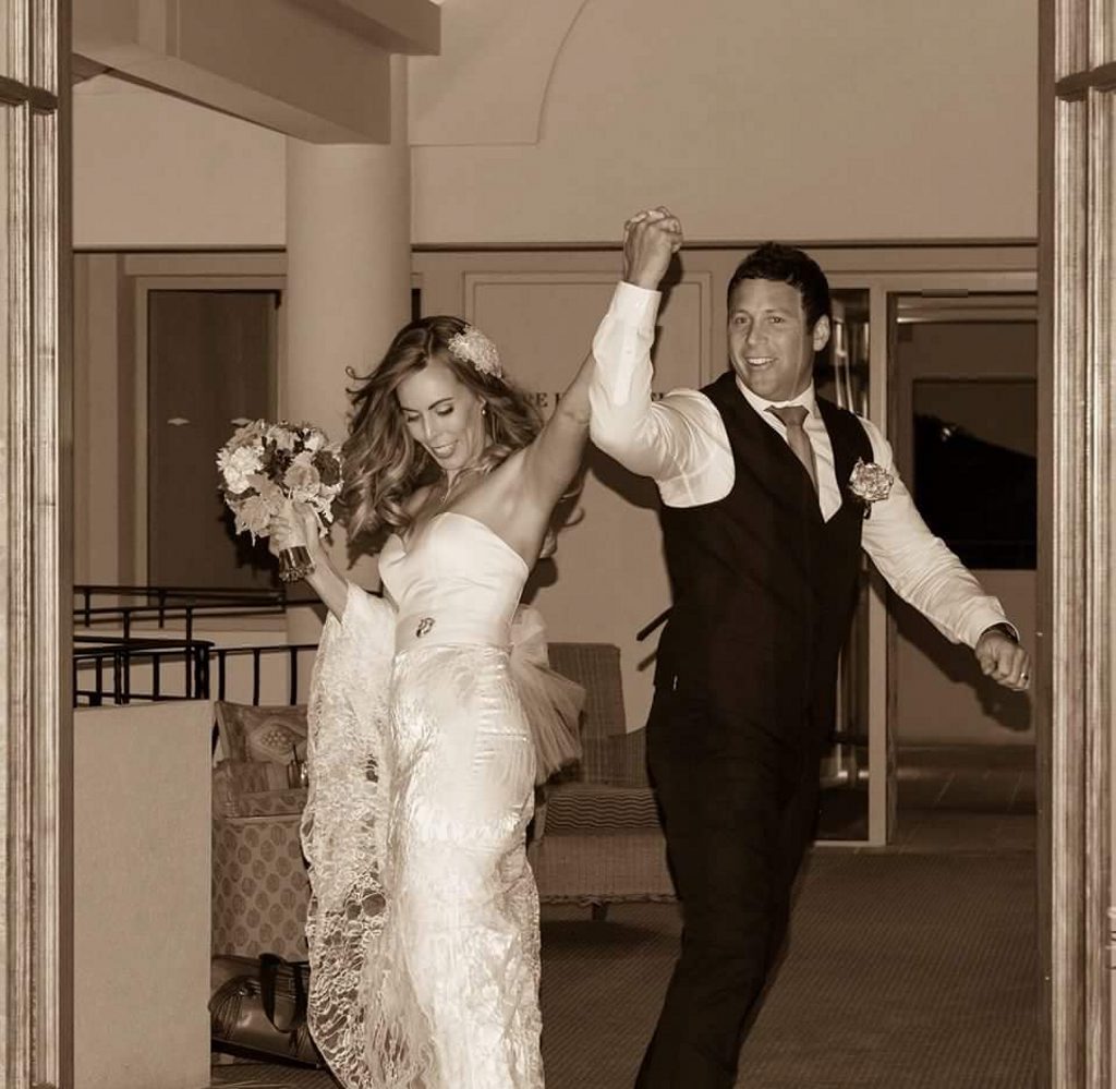 Michael and Karla Grevers married May 15,2015 at Noosa Springs. Honeymoon Hawaii Nov/Dec. Bridesmaids -sisters Tanya and Lisa, and bestie since grade 5 Casey. Groomsmen are all Kiwi's Tim, David and Brendan. Photographer Nicky from Pomegranate Photography. Karla met Mike in New Zealand, she moved there when she was 22 and lived there for six before the couple moved back to Queensland in 2012 and settled in Blli Bli in October 2013.