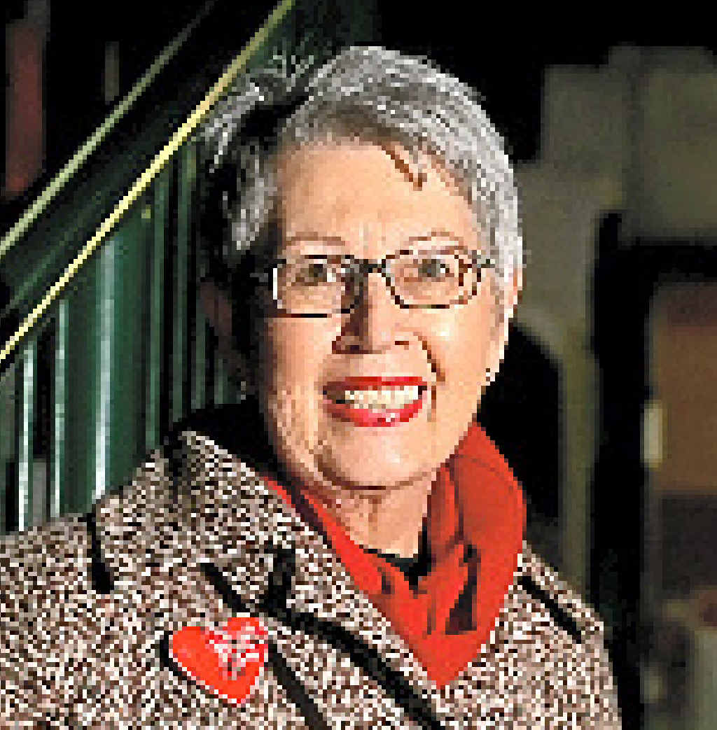 Mayor Jenny Dowell at the Lantern Parade 0n Saturday night. Mayor Jenny Dowell at the Lantern Parade 0n Saturday night.