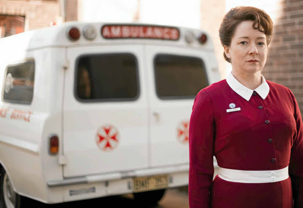 LIGHT AND DARK: Mandy McElhinney as Matron Frances Bolton. LIGHT AND DARK: Mandy McElhinney as Matron Frances Bolton.