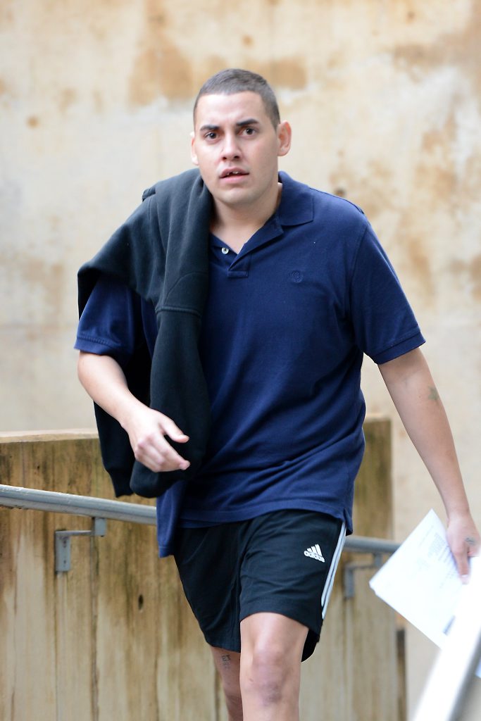 ON PROBATION: Jesse Brian Landers outside Ipswich Magistrates Court after his release. ON PROBATION: Jesse Brian Landers outside Ipswich Magistrates Court after his release.