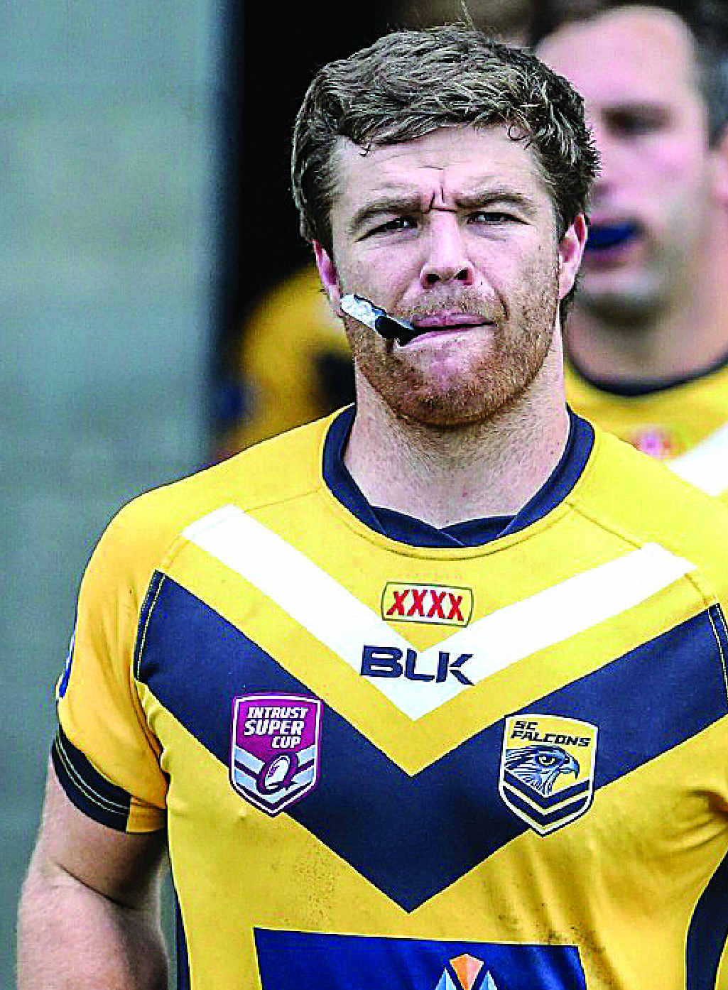 VALE: Sunshine Coast Falcons prop James Ackerman, 25, tragically passed away yesterday. VALE: Sunshine Coast Falcons prop James Ackerman, 25, tragically passed away yesterday.