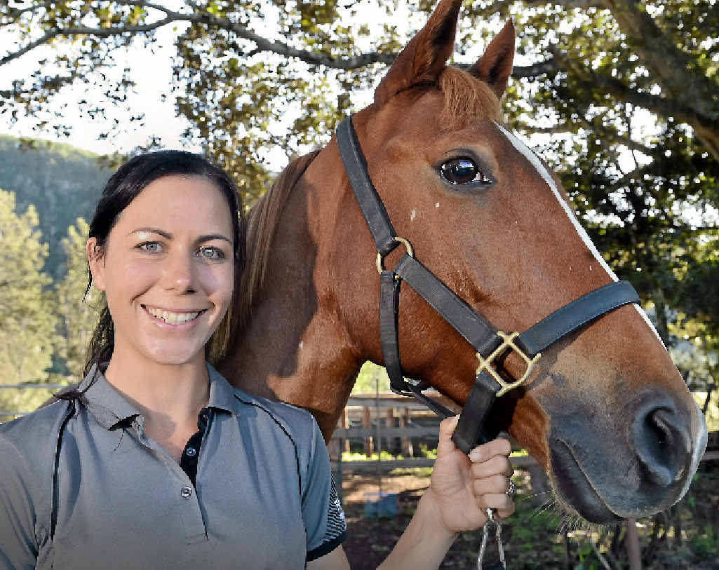 ENDURO: Kaylea Maher and her horse, nine-year-old Atticus, won the Tom Quilty Gold Cup for endurance horse riding in the lightweight division. ENDURO: Kaylea Maher and her horse, nine-year-old Atticus, won the Tom Quilty Gold Cup for endurance horse riding in the lightweight division.