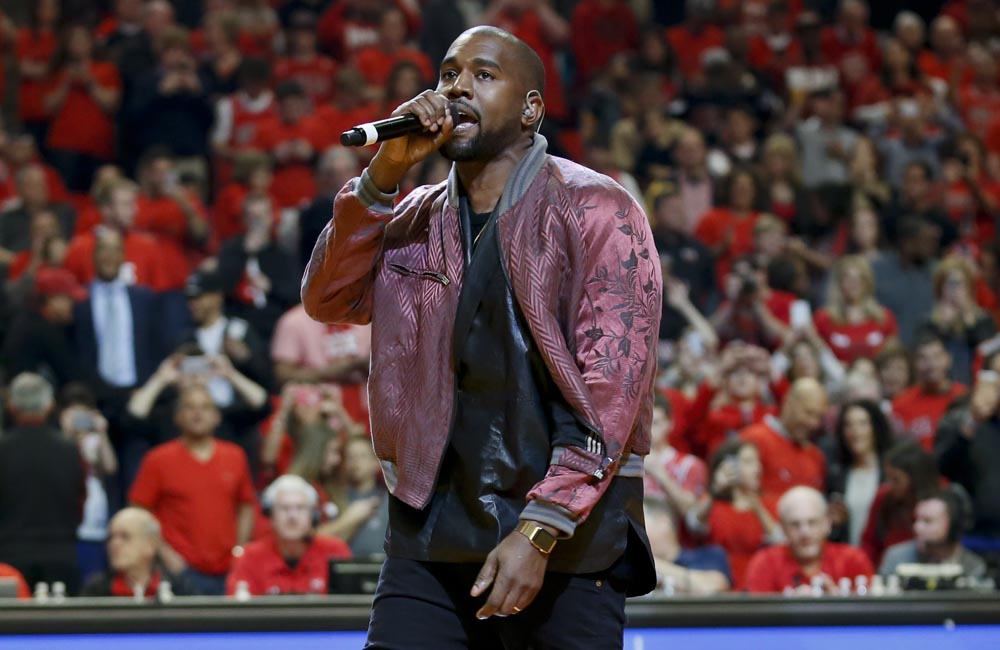 Kanye West... pretty happy with his new album, which is now called Waves. Kanye West... pretty happy with his new album, which is now called Waves.