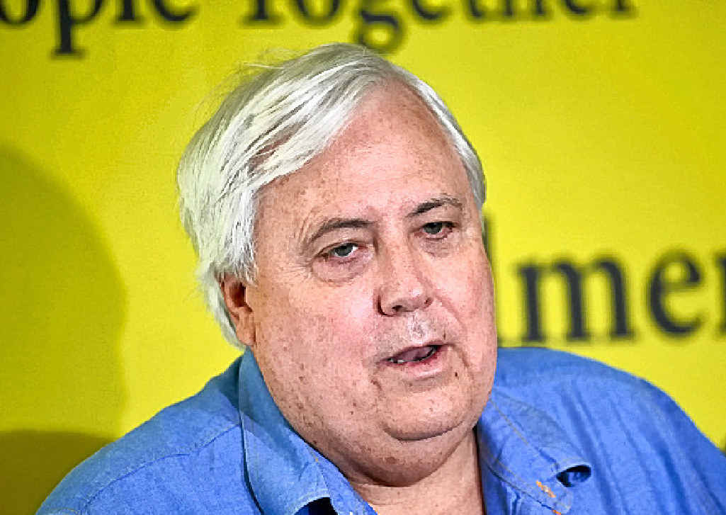 Clive Palmer says he’ll work to reverse pension changes. Clive Palmer says he’ll work to reverse pension changes.