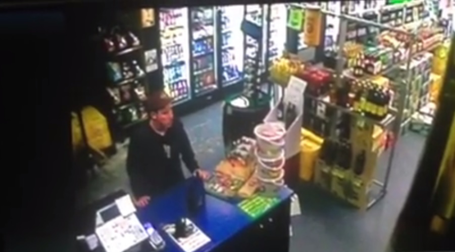 Police are looking for this man in connection with a stealing incident at a bottle shop in Fernvale. Police are looking for this man in connection with a stealing incident at a bottle shop in Fernvale.