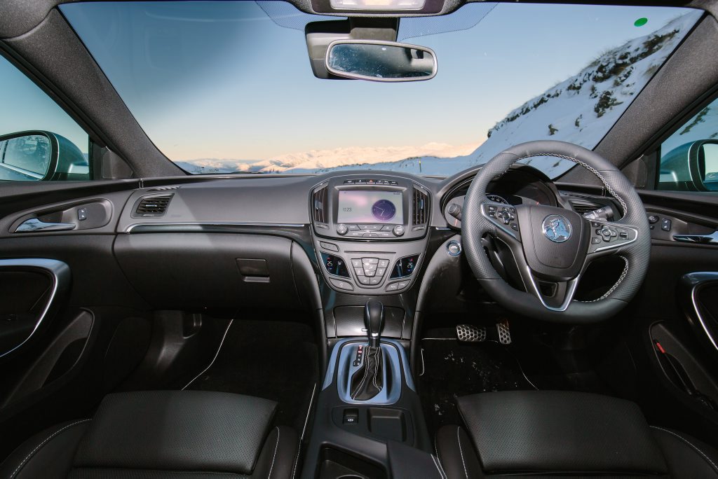 FEATURE PACKED: A pair of 8-inch display screens feature while Holden's next gen MyLink arrives. FEATURE PACKED: A pair of 8-inch display screens feature while Holden's next gen MyLink arrives.