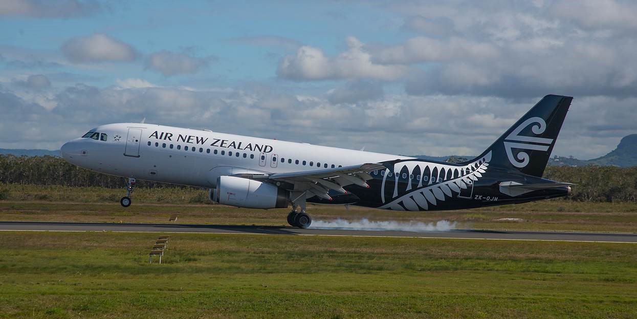Air New Zealand touches down at Sunshine Coast.