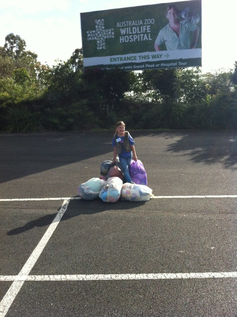 Imagene Krechting may only be 10 years old, but she's showing that every little bit counts when it comes to charity work.