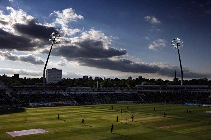 A general view of the match as England bowl against New Zealand during the first one-day (ODI) International match between England and New Zealand at Edgbaston cricket ground in Birmingham on June 9, 2015. A general view of the match as England bowl against New Zealand during the first one-day (ODI) International match between England and New Zealand at Edgbaston cricket ground in Birmingham on June 9, 2015.