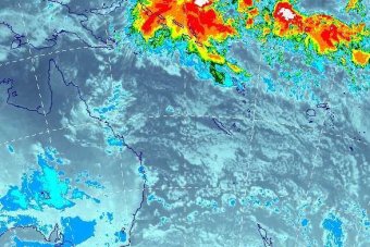 The tropical low north of the Coral Sea could form into a cyclone. The tropical low north of the Coral Sea could form into a cyclone.