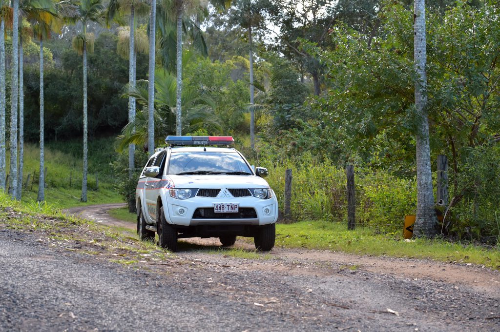 Police on a property at Glenview Photo: Warren Lynam / Sunshine Coast Daily Police on a property at Glenview Photo: Warren Lynam / Sunshine Coast Daily