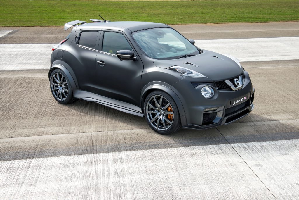 MENTAL AS ANYTHING: Juke-R 2.0 has 447kW from its GT-R sourced 3.8-litre twin-turbo V6. MENTAL AS ANYTHING: Juke-R 2.0 has 447kW from its GT-R sourced 3.8-litre twin-turbo V6.