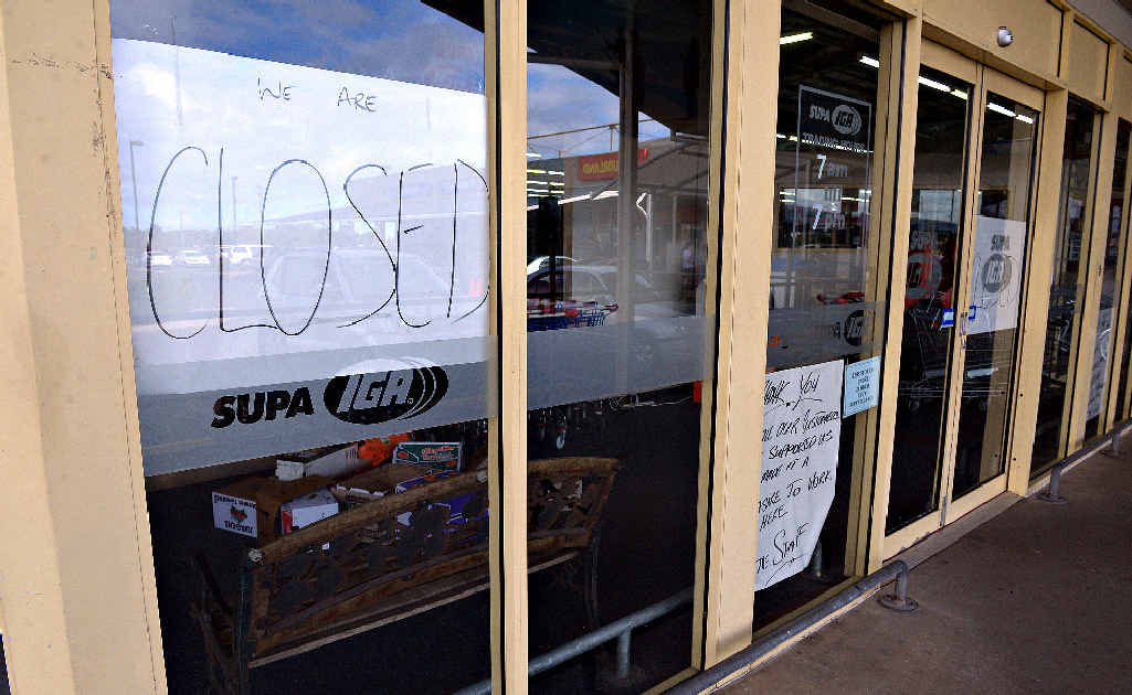 NOW EMPTY: Cast’s Supa IGA in Bargara has closed down but the shop may not remain empty for long. NOW EMPTY: Cast’s Supa IGA in Bargara has closed down but the shop may not remain empty for long.