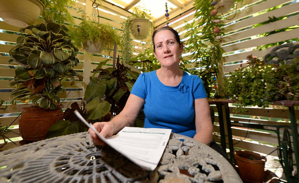 WHAT THE? Berserker home owner Susanne Young reacts in outrage to the surprise she received from Suncorp Insurance. Susanne’s home insurance premium had increased by a staggering 175% this year. INSET: More than 1500 homes were damaged in Tropical Cyclone Marcia across the Rockhampton and Livingstone regions. WHAT THE? Berserker home owner Susanne Young reacts in outrage to the surprise she received from Suncorp Insurance. Susanne’s home insurance premium had increased by a staggering 175% this year. INSET: More than 1500 homes were damaged in Tropical Cyclone Marcia across the Rockhampton and Livingstone regions.