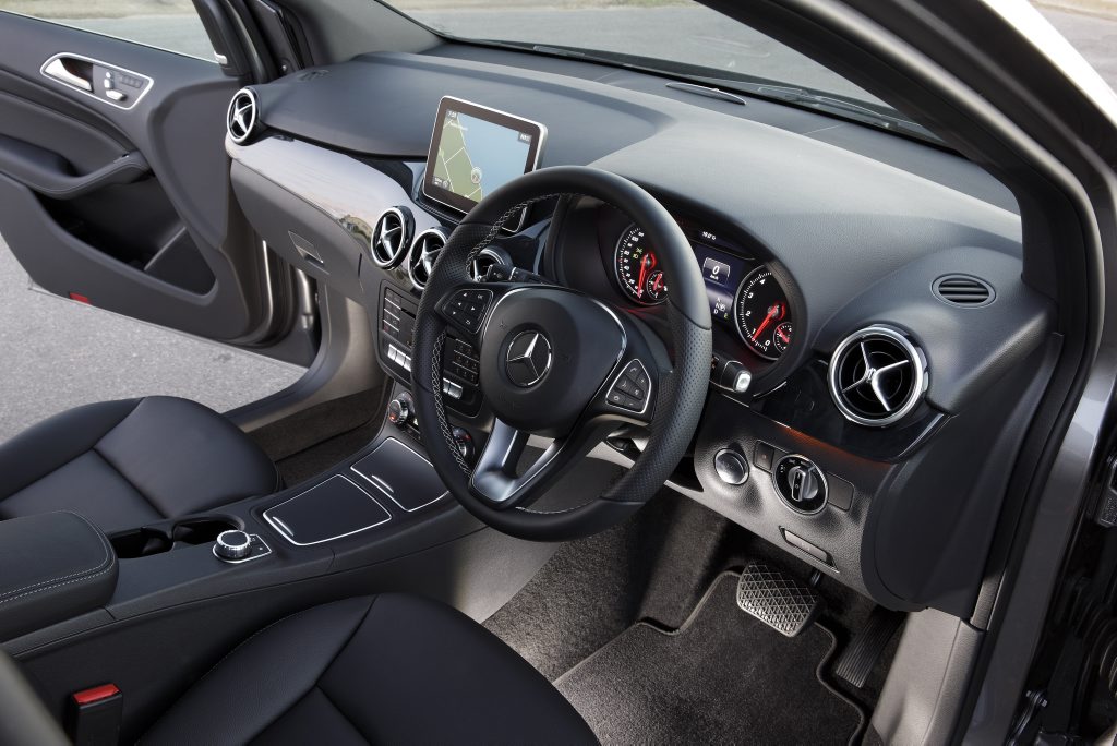 SPACIOUS: Internal area is very good in the B-Class, with four adults seated comfortably SPACIOUS: Internal area is very good in the B-Class, with four adults seated comfortably