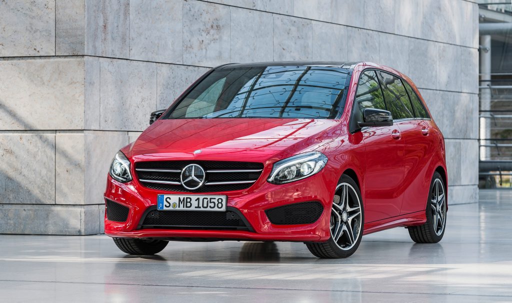 RANGE TOPPER: B250 has sporty feel with AMG styling, 18-inch wheels and plenty of toys RANGE TOPPER: B250 has sporty feel with AMG styling, 18-inch wheels and plenty of toys