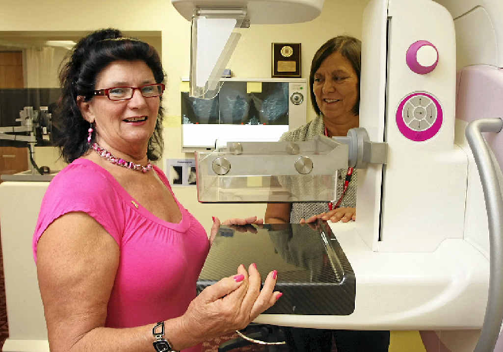 BREAST CHECK: Gympie women are being urged to check their breasts between screenings to help reduce the risk of cancer. BREAST CHECK: Gympie women are being urged to check their breasts between screenings to help reduce the risk of cancer.