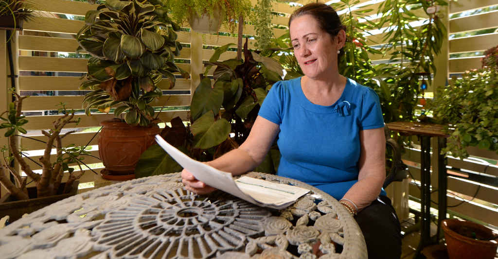 INSURANCE SHOCK: Berserker home owner Susanne Young was surprised to see her home insurance premium increase by 175% this year.