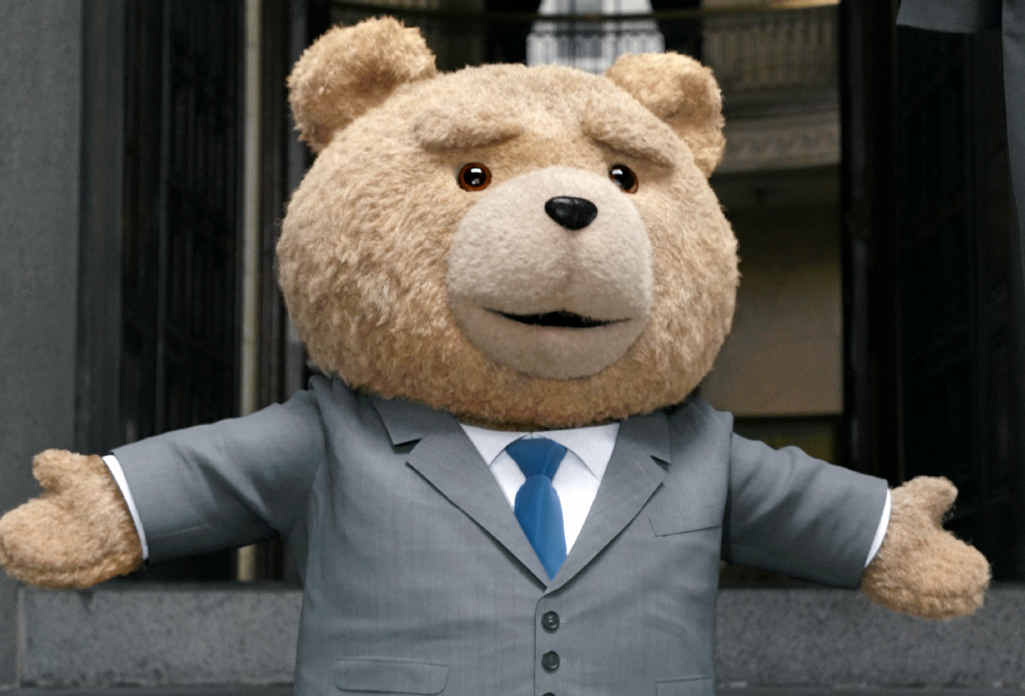 LAUGH OUT LOUD: A scene from the movie Ted 2. LAUGH OUT LOUD: A scene from the movie Ted 2.