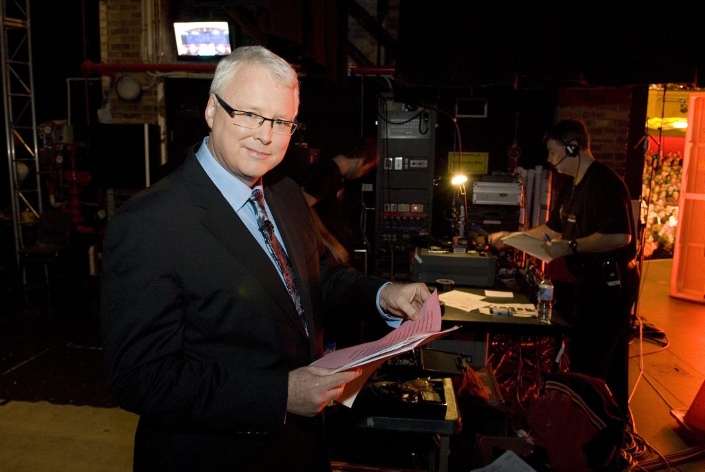 Presenter Tony Jones standing by before the ABC's Q and A program filmed live from the Empire Theatre, Monday, June 04, 2012. Photo Kevin Farmer / The Chronicle Presenter Tony Jones standing by before the ABC's Q and A program filmed live from the Empire Theatre, Monday, June 04, 2012. Photo Kevin Farmer / The Chronicle