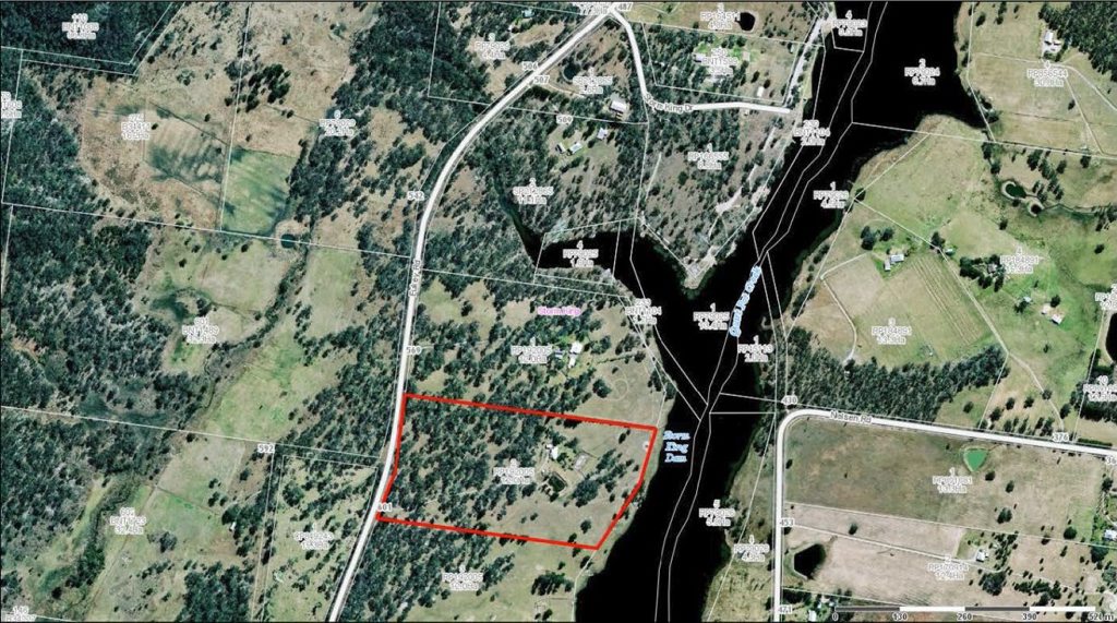 APPROVED: The site of new tourist accommodation cottages to be constructed on Eukey Rd, Storm King. APPROVED: The site of new tourist accommodation cottages to be constructed on Eukey Rd, Storm King.