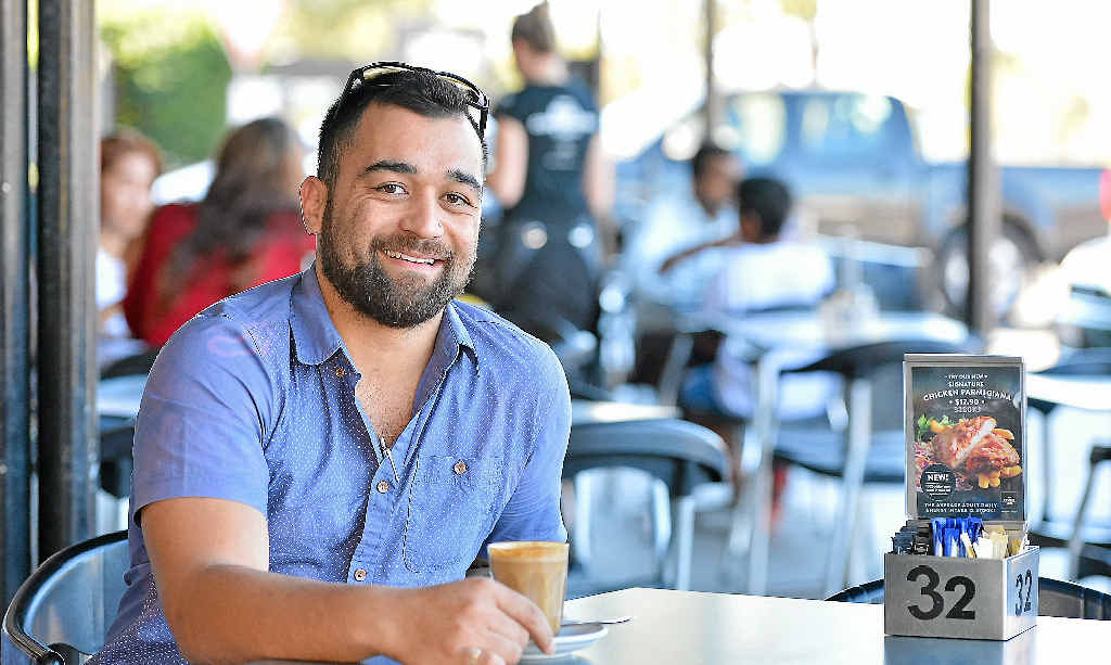 Tom Ranginui, The Coffee Club operations manager for Night Owl Centre and Gladstone Airport. Tom Ranginui, The Coffee Club operations manager for Night Owl Centre and Gladstone Airport.