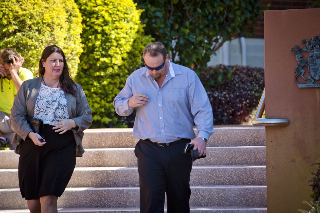 Crane operator Buck Beitzel leaves the Gladstone Court after receiving a suspended jail sentence for an assault at the Reef Hotel. Crane operator Buck Beitzel leaves the Gladstone Court after receiving a suspended jail sentence for an assault at the Reef Hotel.