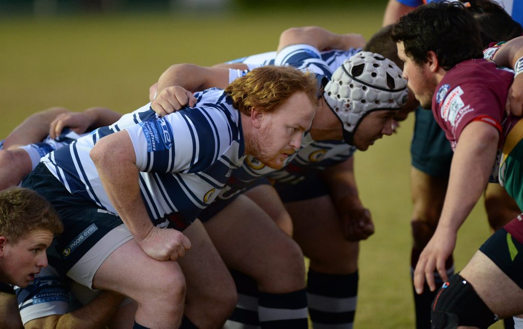 Image for sale: Brothers player Anthony Pearce in the rugby union game between Brothers and Frenchville at Ryan Park on Saturday night. Photo: Chris Ison / The Morning Bulletin