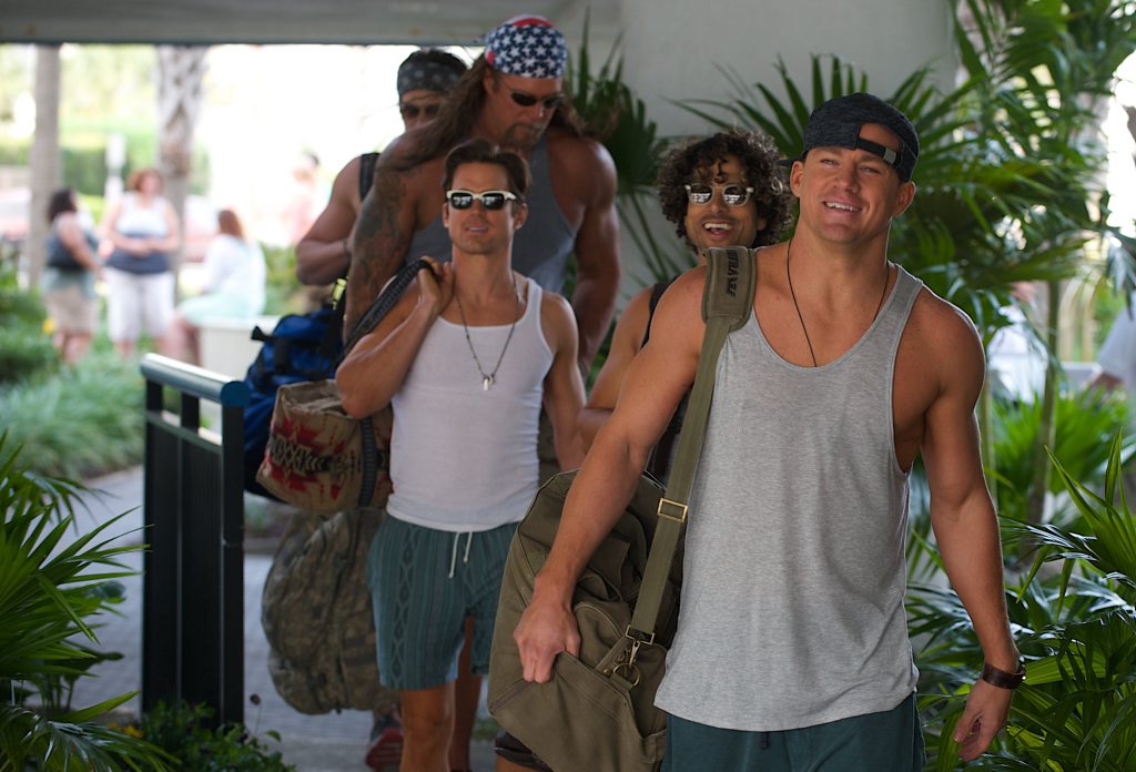 From left, Kevin Nash, Matt Bomer, Adam Rodriguez and Channing Tatum in a scene from the movie Magic Mike XXL. From left, Kevin Nash, Matt Bomer, Adam Rodriguez and Channing Tatum in a scene from the movie Magic Mike XXL.