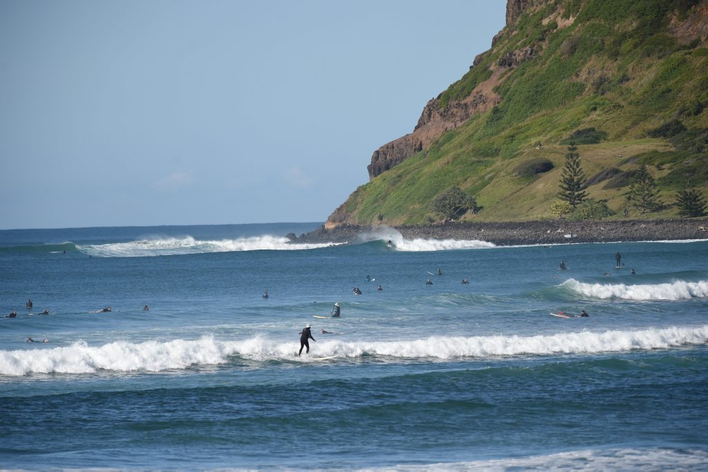 Surf Lifesavers watch over an Oz Grom contestants at Lennox Head after two shark attacks in the space of a week. Surf Lifesavers watch over an Oz Grom contestants at Lennox Head after two shark attacks in the space of a week.