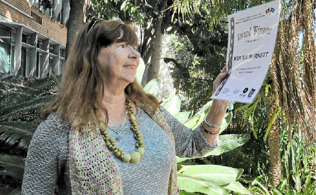 COMMUNITY SPIRIT: Coffs Harbour resident and foster parent Kerrie Burnett was the recipient of the Female Elder of the Year award at the 2015 NAIDOC Week Awards. COMMUNITY SPIRIT: Coffs Harbour resident and foster parent Kerrie Burnett was the recipient of the Female Elder of the Year award at the 2015 NAIDOC Week Awards.